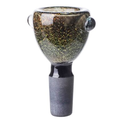 Glitter Bowl - 14mm Male Gold