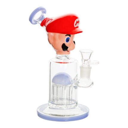 Super Mario Matrix Perc Bong - 9in
