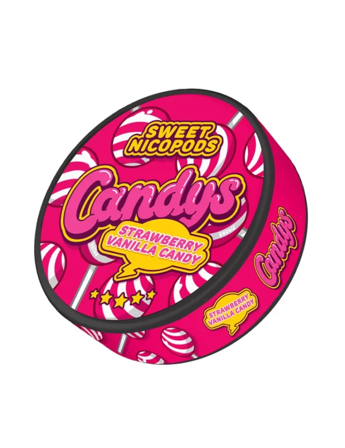 Candys Strawberry Vanilla Candy 46,9mg Nicotine Pouches