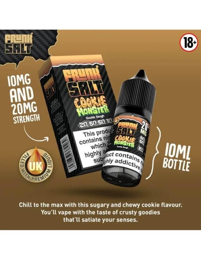 FRUNK SALT - Cookie Monster 20 MG 10 ML