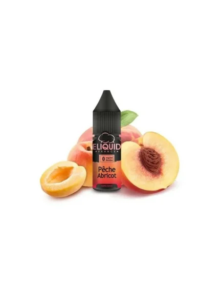 Pêche - Abricot 3mg 50/50 10ml - Eliquid France