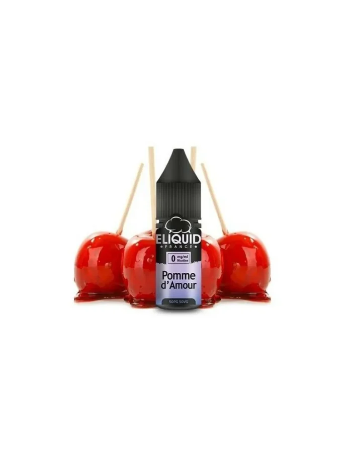 Pomme d'amour 6mg 50/50 10ml - Eliquid France