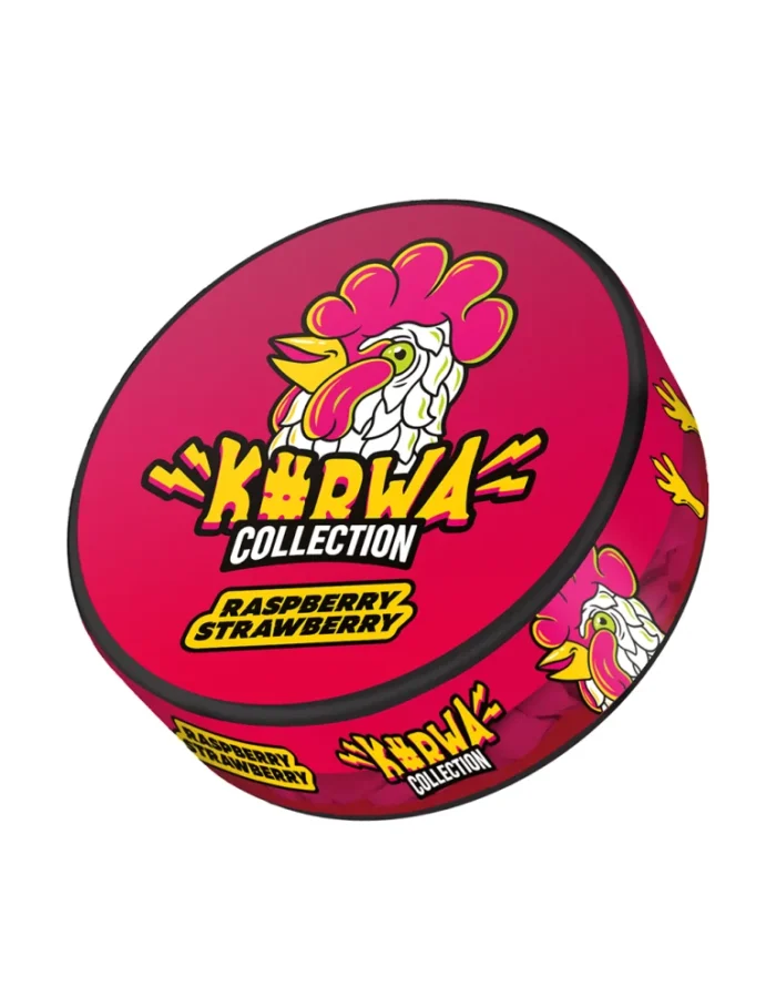 KURWA Collection Raspberry Strawberry 25mg Nicotine Pouches