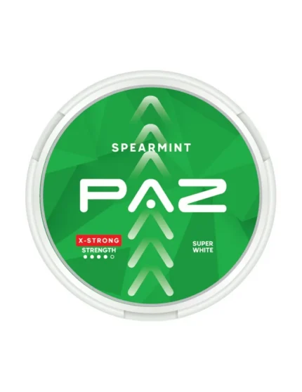 PAZ Spearmint 20mg Nicotine Pouches